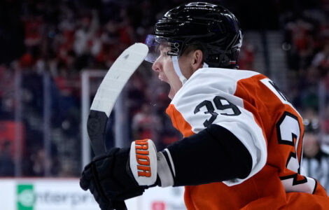 Matvei Michkov scores 2 goals and Flyers beat Avalanche 3-2 for 2nd straight win